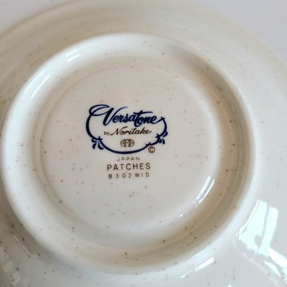 Vintage Patches Versatone by Noritake Japan BE O2 W10 set of 3 cup with saucers. - Picture 5 of 7